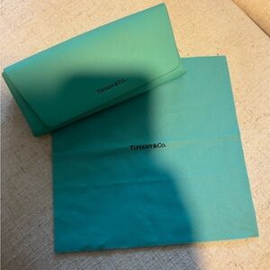 Authentic Tiffany & Co. Robin Egg Blue Sunglasses Eyeglasses Case